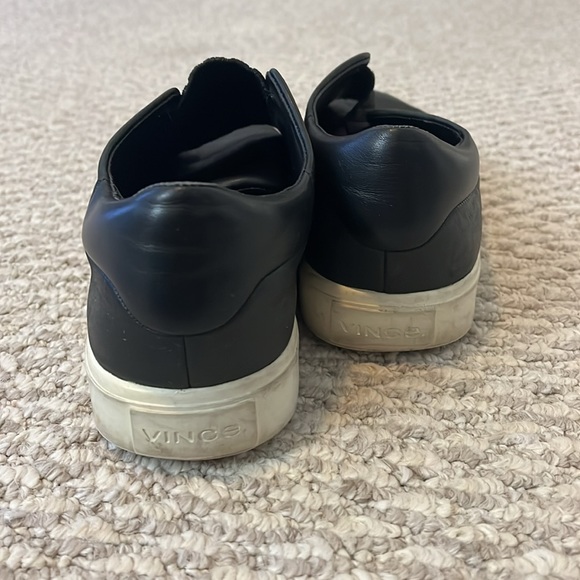Vince leather slip on sneakers. Size 6.5 - Picture 3 of 3